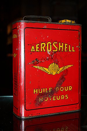 AEROSHELL MOTOR OIL (Quart) (French) - click to enlarge
